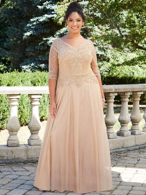 plus size mother of the bride dresses